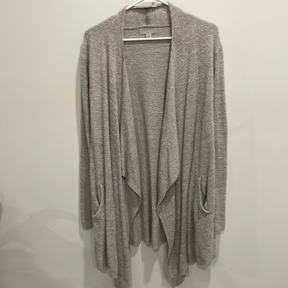Lady’s Cardigan, Barefoot Dreams. BEYOND soft and cozy.